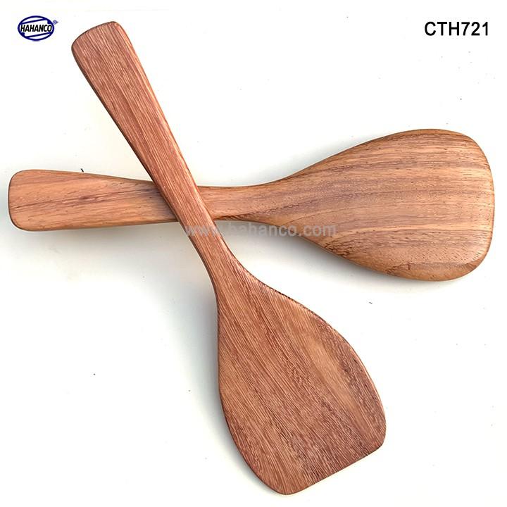 Muôi xới cơm bằng gỗ tự nhiên (CTH721) Chịu nhiệt độ cao , không tiết ra chất độc hại khi xào nấu
