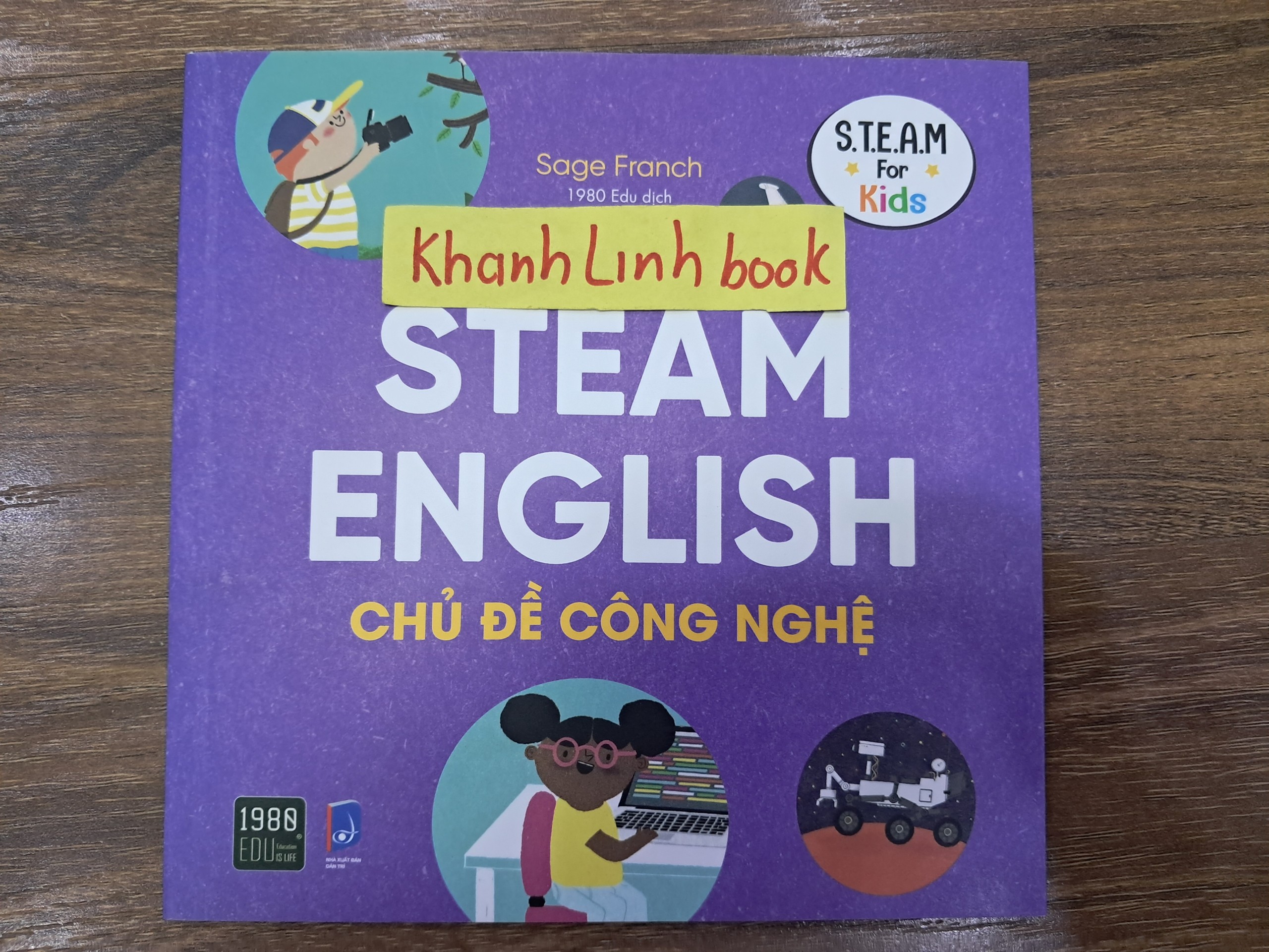 Sách - Steam English - Chủ đề Công nghệ