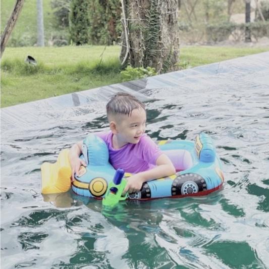 Bộ bơi ngắn tay bé trai P'ti chou