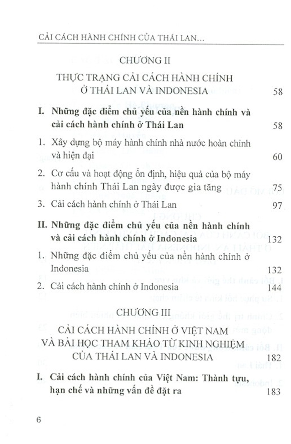 Cải Cách Hành Chính Của Thái Lan, Indonesia Hai Thập Niên Đầu Thế Kỷ Xxi Và Bài Học Kinh Nghiệm Cho Việt Nam (Sách Tham Khảo)