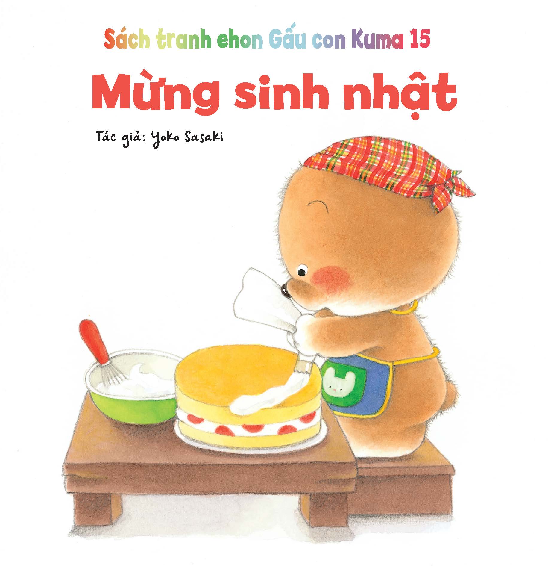 Mừng sinh nhật - Tủ sách Ehon cho bé