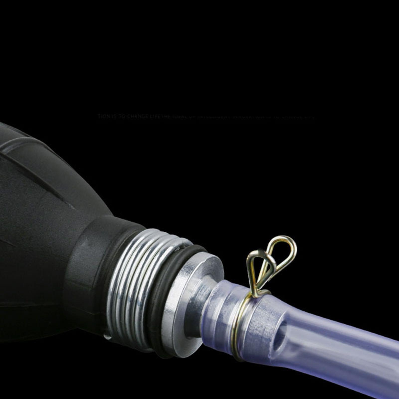 Gasoline Siphon Hose Pump, Gas Transfer Transfer Pump Fits for Oil Fuel Gas Boat