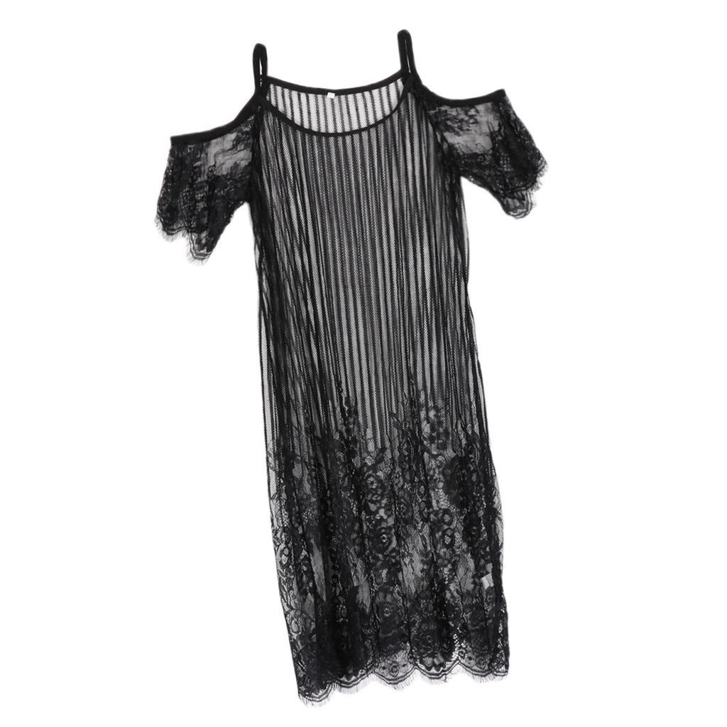 Fashion Lace Bathing Suit Crochet Floral Swimwear Bikini Cover Up for Women Ladies