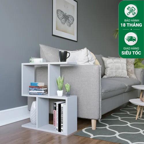 Kệ trang trí cạnh sofa chất liệu gỗ chống ẩm FKT04