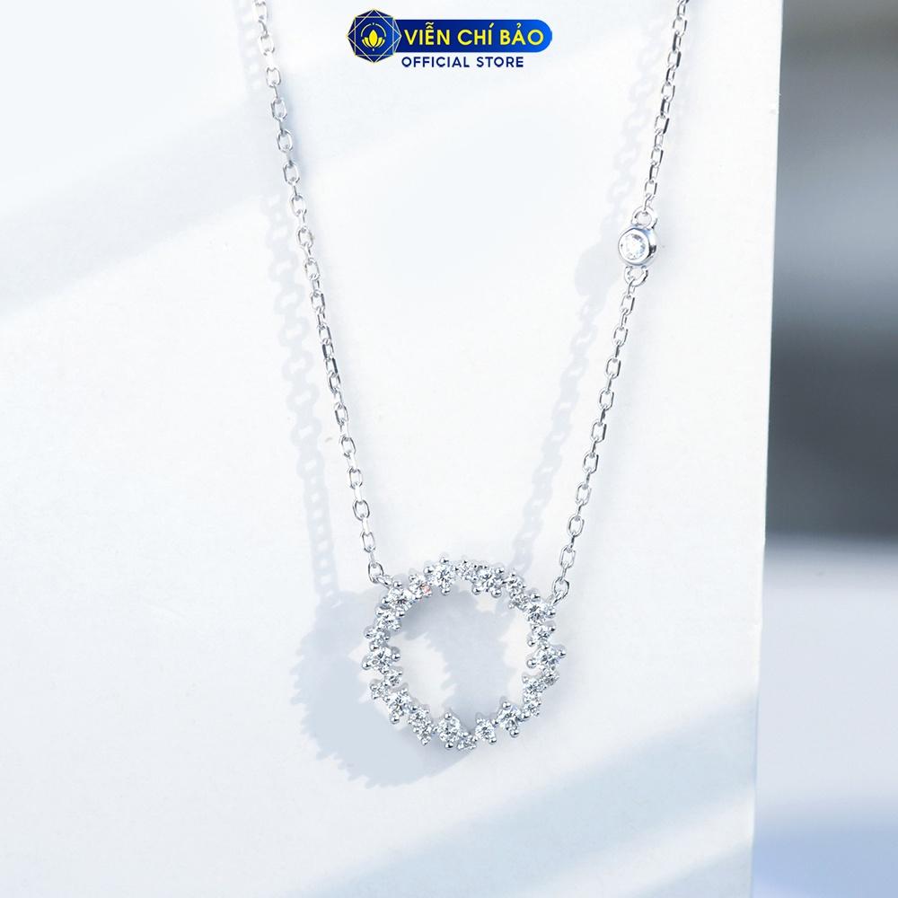 Dây chuyền bạc nữ Huyền thoại biển xanh chất liệu bạc 925 thời trang phụ kiện trang sức nữ Viễn Chí Bảo D400131x