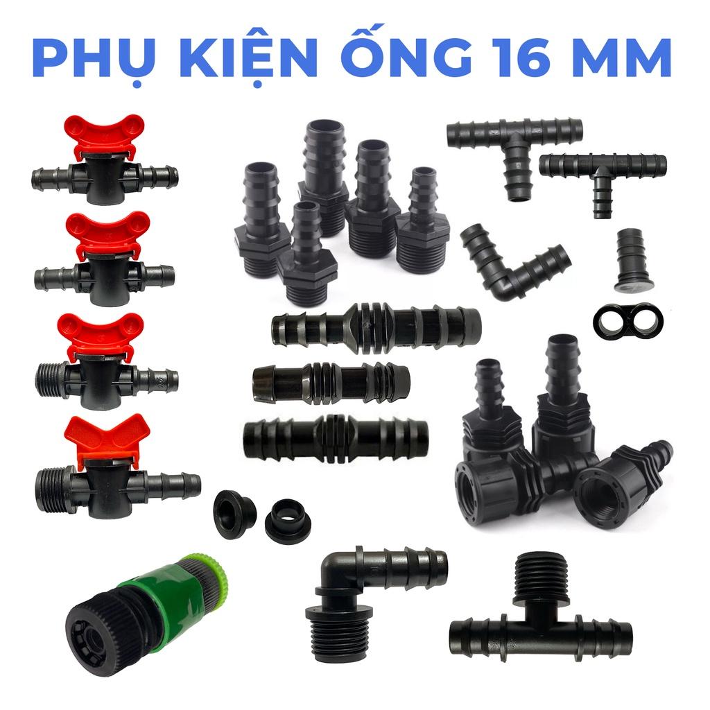 Phụ Kiện ống LDPE 16mm hệ thống tưới tự động
