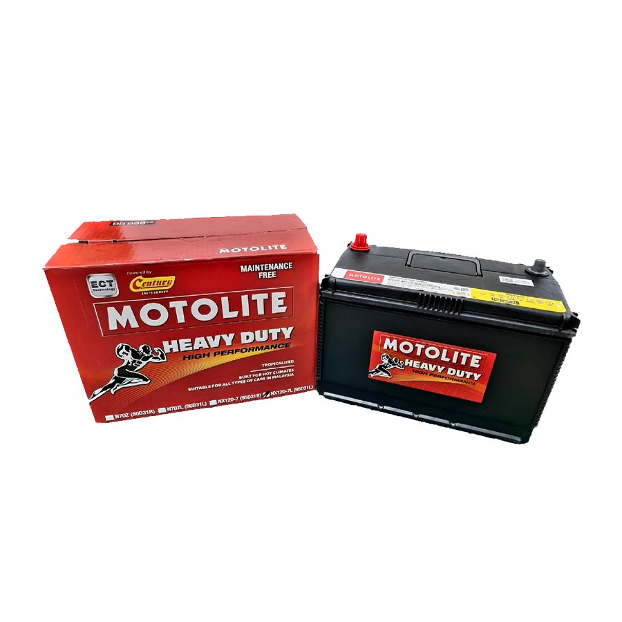 Bình Ắc Quy MOTOLITE 95D31L 12V-80Ah