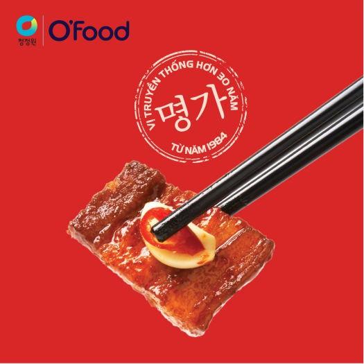 Sốt ướp thịt Hàn Quốc O'Food (80g)