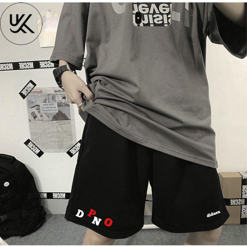 Quần short thun unisex cho nam có bigsize