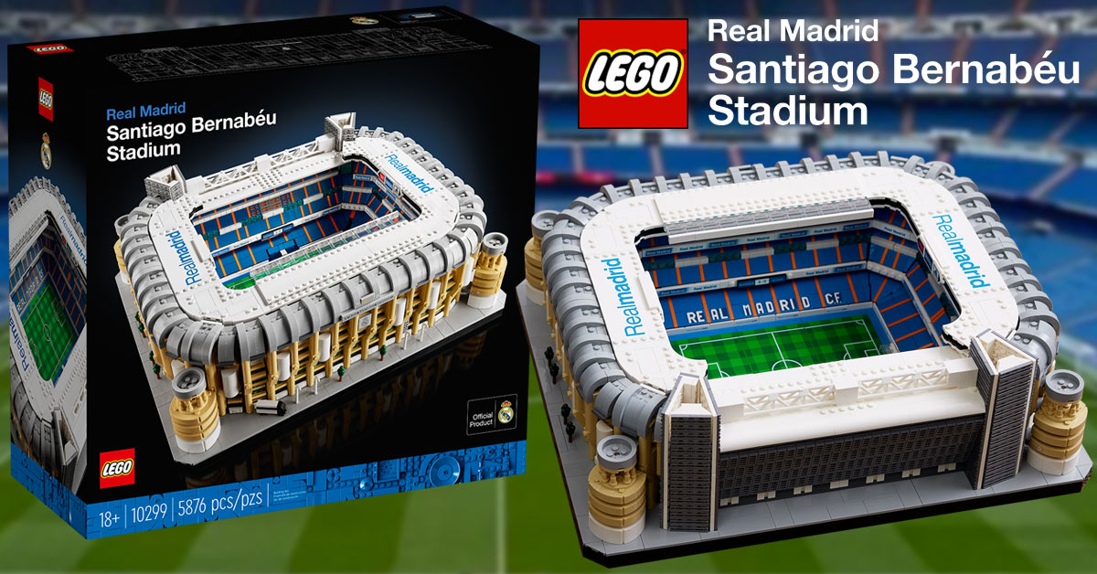LEGO ADULTS 10299 Sân Vận Động Santiago Bernabéu - Real Madrid (5876 chi tiết)