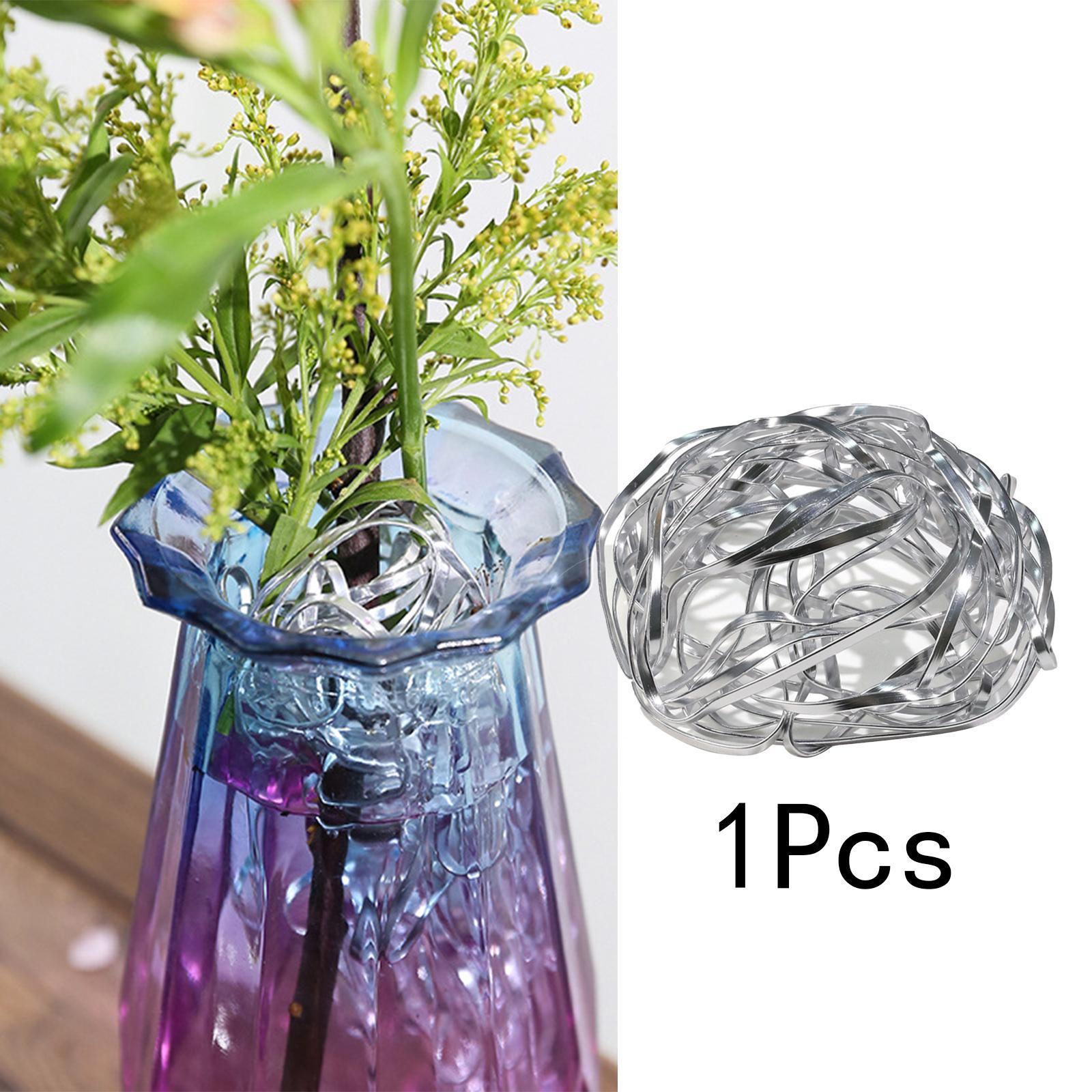 Twistable Floral Frog Flower Arranger Ikebana 16ft Holder Bendable for Vase Mouth Tabletop Flower Pin Frog Flower Frog