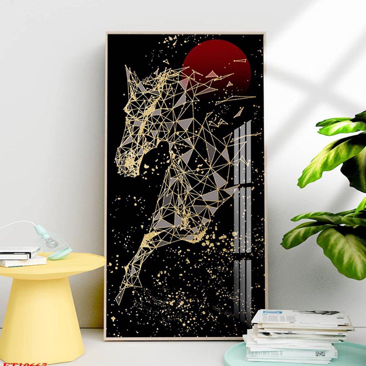 Tranh Phong Thủy Cho Người Tuổi Ngọ - Tranh Canvas Ngựa Nghệ Thuật
