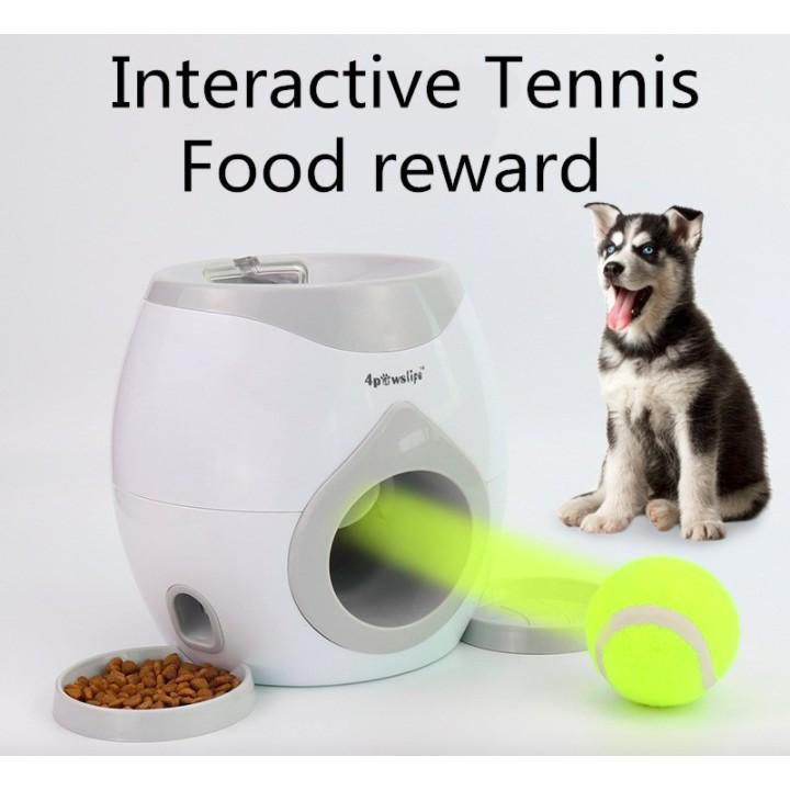 Máy đào tạo Thú Cưng thông minh 4Pawslife Tennis Reward Machine Thế hệ mới 