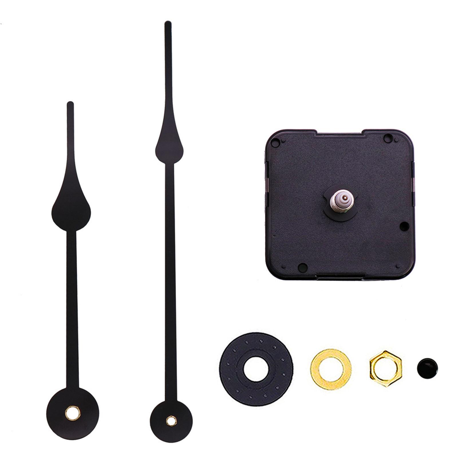 Quartz Clock Movement Hand for DIY Repair Replacement Custom Clock Black