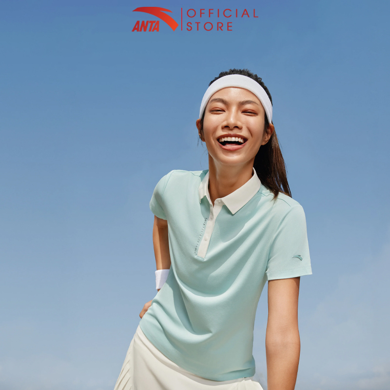 Áo polo nữ Cross-training ANTA 1624A7106-2
