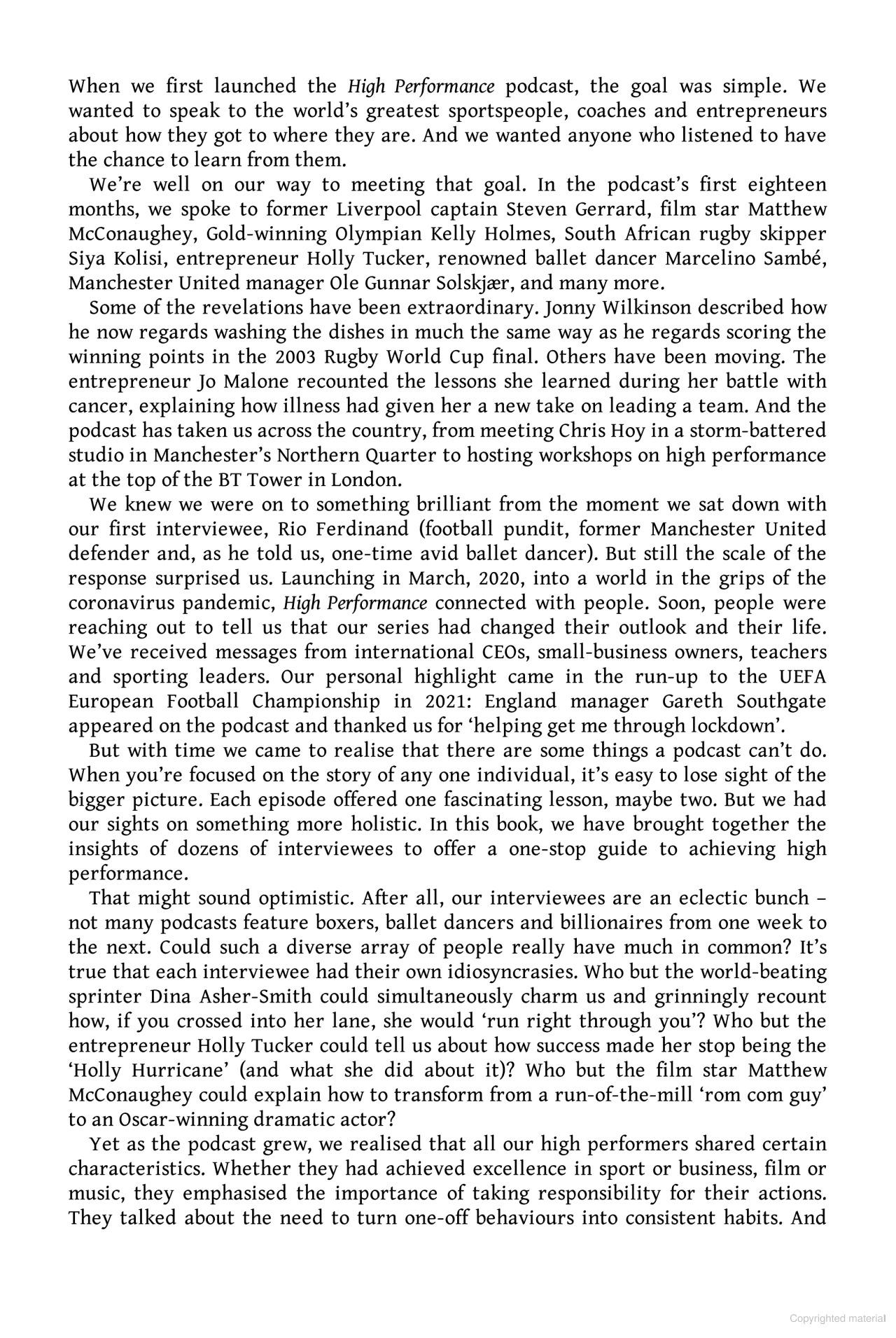 Sách ngoại văn: High Performance