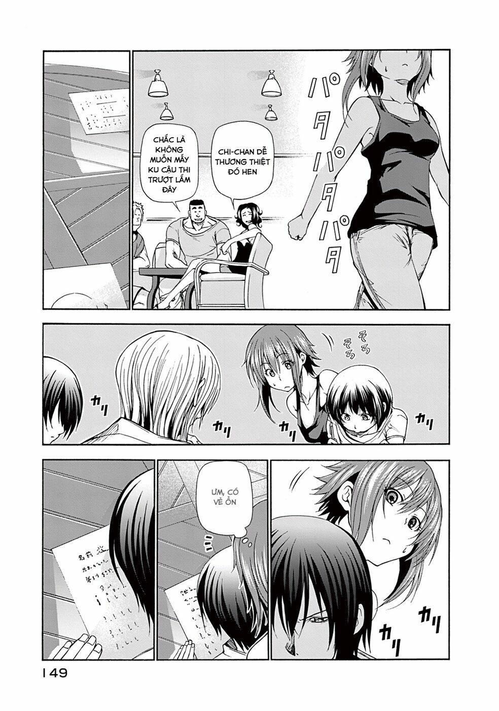 cô gái thích lặn - grand blue chapter 17 14