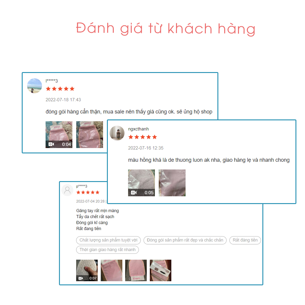 GĂNG TAY TẨY DA CHẾT CAO CẤP MASEKI - MASSAGE, THƯ GIÃN, LÀM SẠCH DA CƠ THỂ