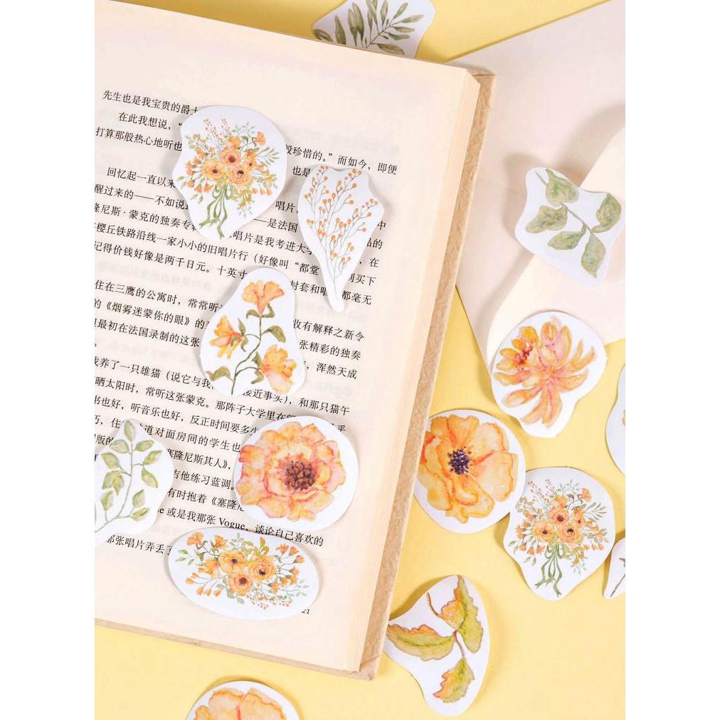 Bộ 46 Sticker Hoa Mùa Hạ E112