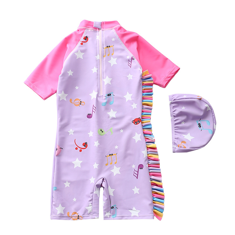 SET ĐỒ BƠI, HỌC BƠI, TẮM BIỂN BÉ GÁI SIÊU CUTE ( TẶNG KÈM NÓN BƠI )