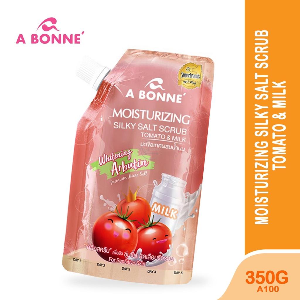 Muối Tắm Tẩy Da Chết A Bonne Moisturizing Silky Salt Scrub Cà Chua 350g