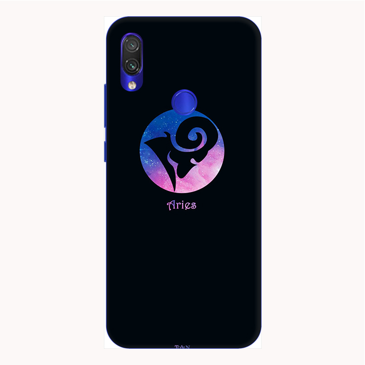 Ốp lưng điện thoại Xiaomi Redmi 7 hình 12 Cung Hoàng Đạo - Cung Bạch Dương - Hàng chính hãng