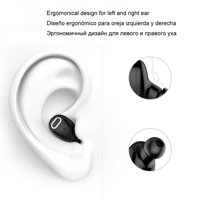 Mini Bluetooth Tai Nghe Nhét Tai Thời Gian Nghe Nhạc Không Dây Bluetooth Tai Nghe Rảnh Tay Cho iPhone Xiaomi Điện Thoại Máy Tính, TV Xe Thể Thao lái Xe