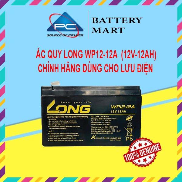 Bình Ắc Quy Khô Long WP12-12A 12V-12Ah