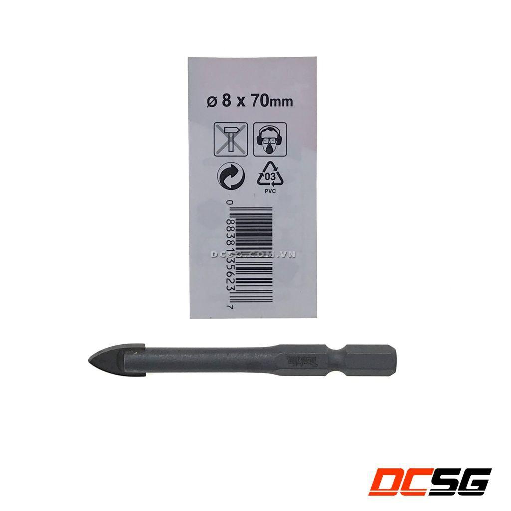 Mũi khoan gạch men, thủy tinh chuôi lục giác Makita | DCSG