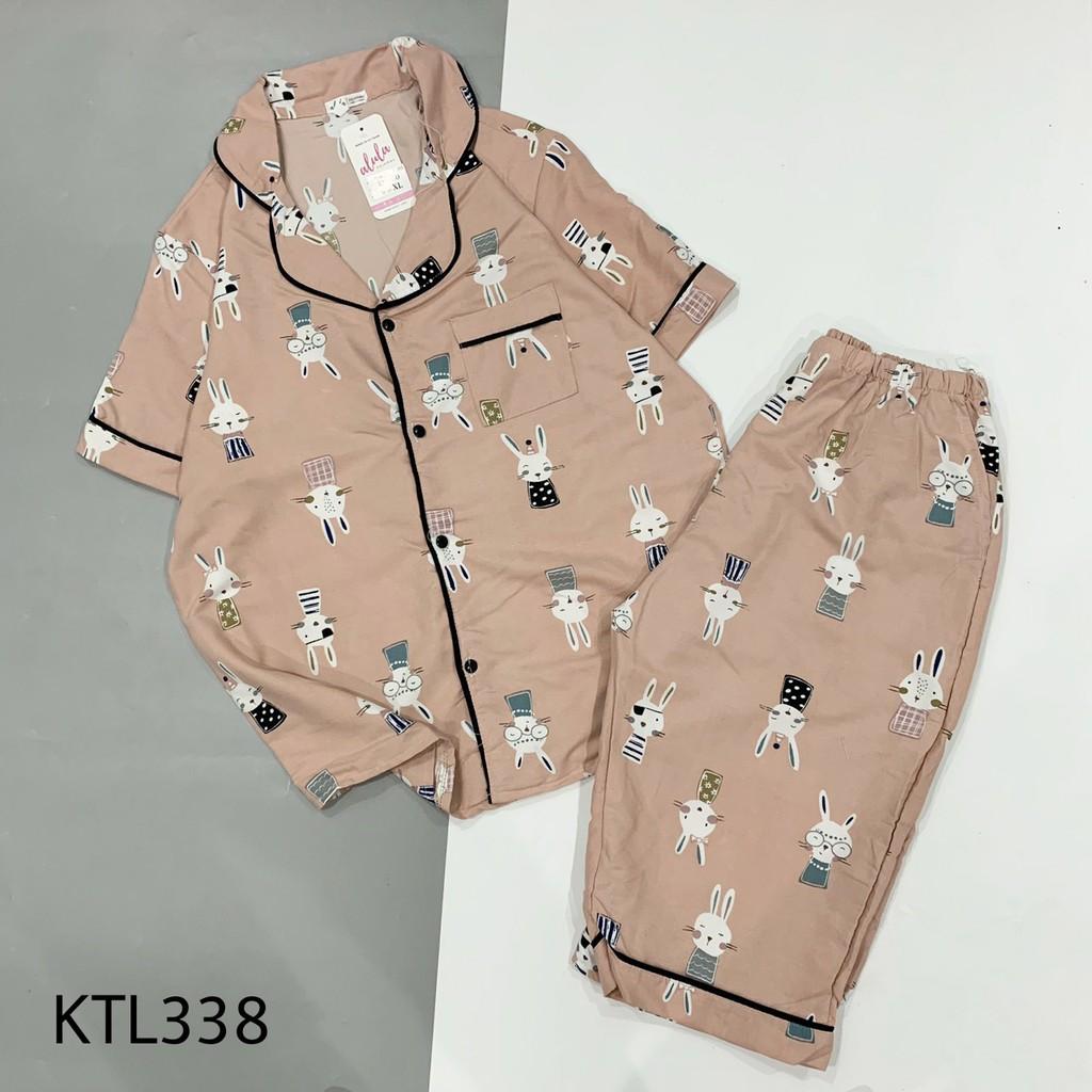 Bộ Mặc Nhà Pijama Kate Thái Lửng