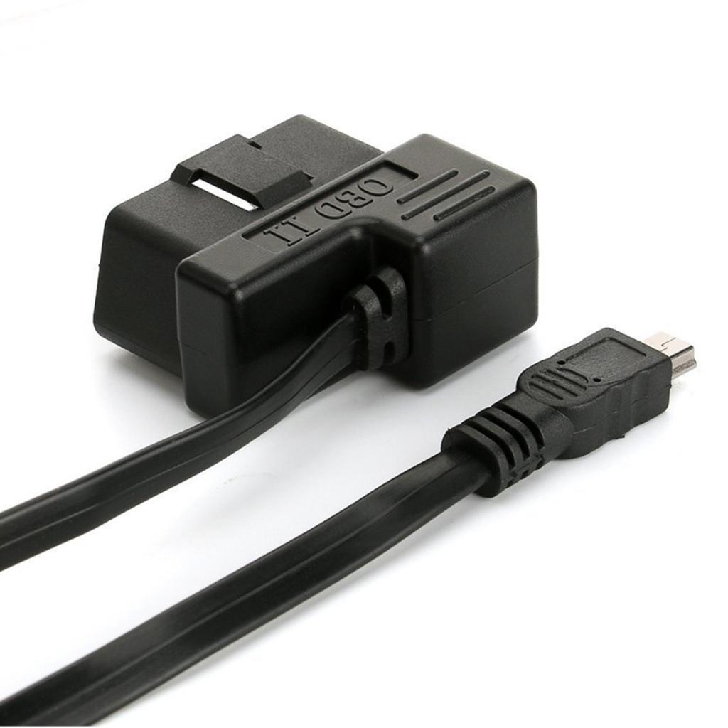 OBD II OBD 2 16 Pin To Mini USB Connecting Cable For Car HUD Head Up Display
