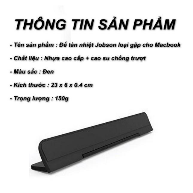 ĐẾ TẢN NHIỆT JOBSON LOẠI GẬP CHO MACBOOK: TĂNG TUỔI THỌ TỐI ĐA CHO MÁY TÍNH CỦA BẠN