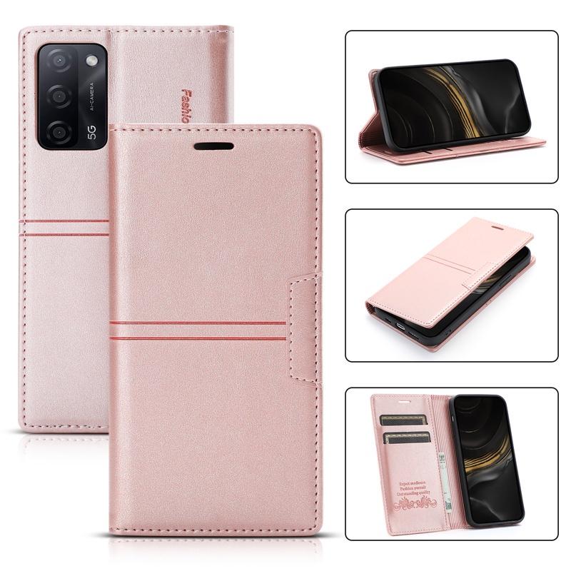 Ốp điện thoại da nắp lật kiểu ví đựng thẻ có giá đỡ nam châm cho Oppo A73 A74 A94 A95 A55 A93 5G A94 4G