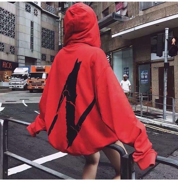 Áo hoodie nam nữ in chữ N