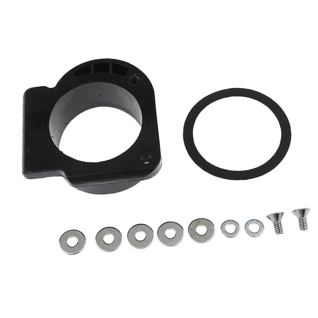 62mm Inner Dia. Air Filter Intake Adapter Interface with Mounting Accessories for  Warrior