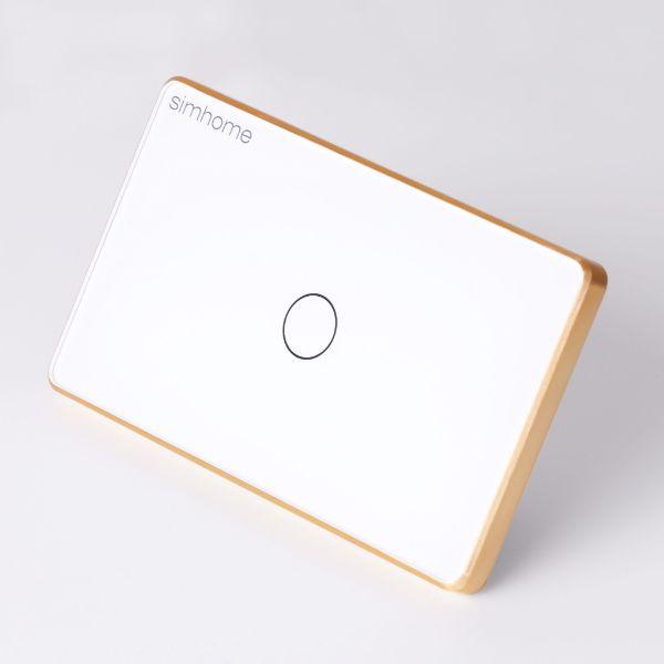 Công tắc cảm ứng WIFI SimHome S2 – Tiêu chuẩn – 1 nút