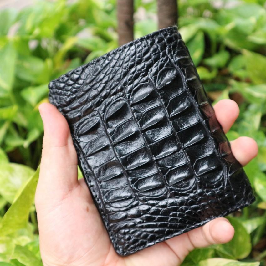 Ví Đứng 2 Mặt Da Cá Sấu CB02-01L