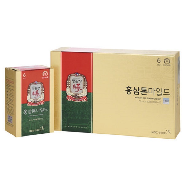 KGC Cheong Kwan Jang Nước Hồng Sâm Pha Sẵn Dạng Gói Tonic Mild 30 gói * 50ml