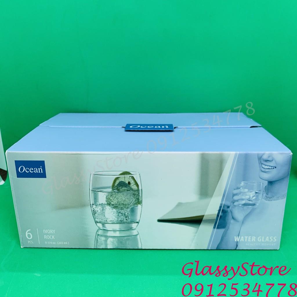 Ly thủy tinh Ocean Ivory Rock – B13009 – 265ml