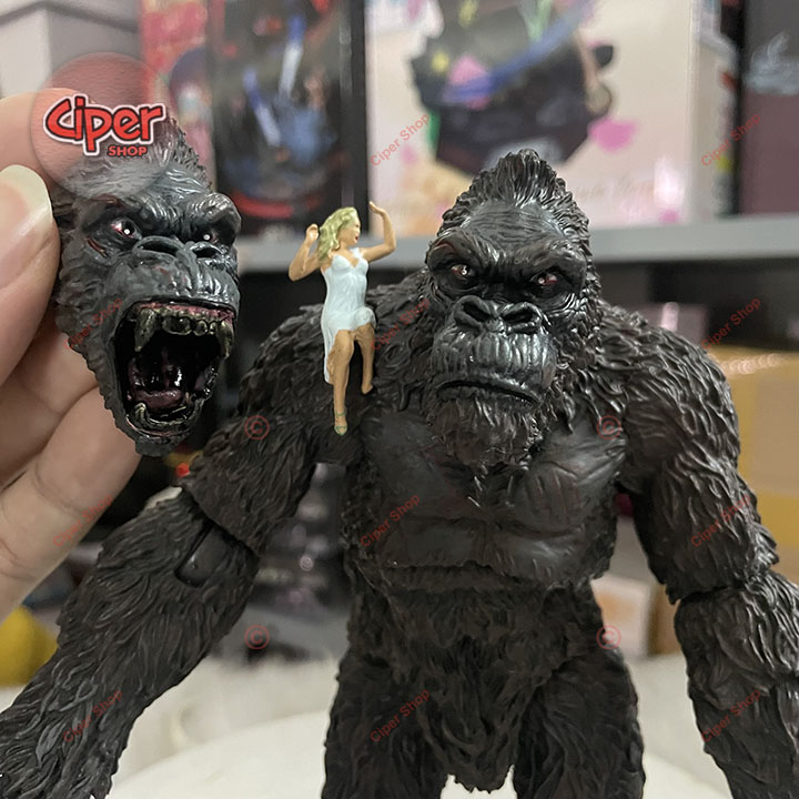 Mô hình Khỉ King Kong Of Skull Island  - Figure Action King Kong