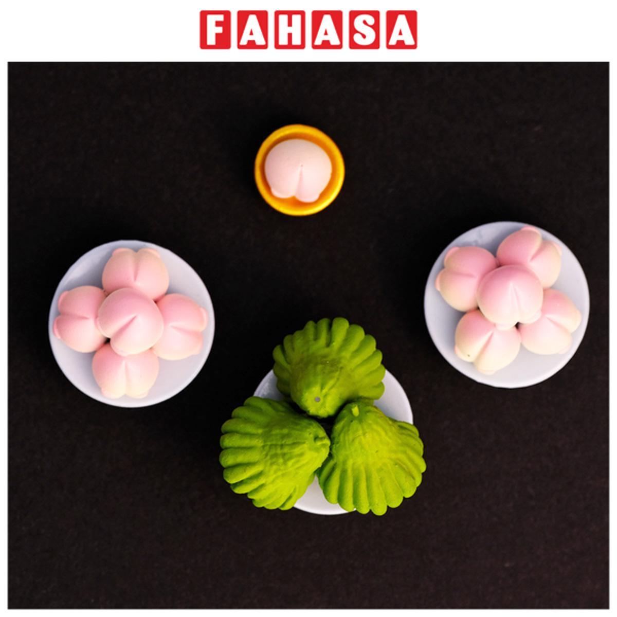 Phụ Kiện Bàn Thờ Mâm Quả Phật Thủ Và Đào Tiên - Phúc Tụ Đầy Tay - Thọ Dài Trăm Tuổi - Manihum BTLPK-04