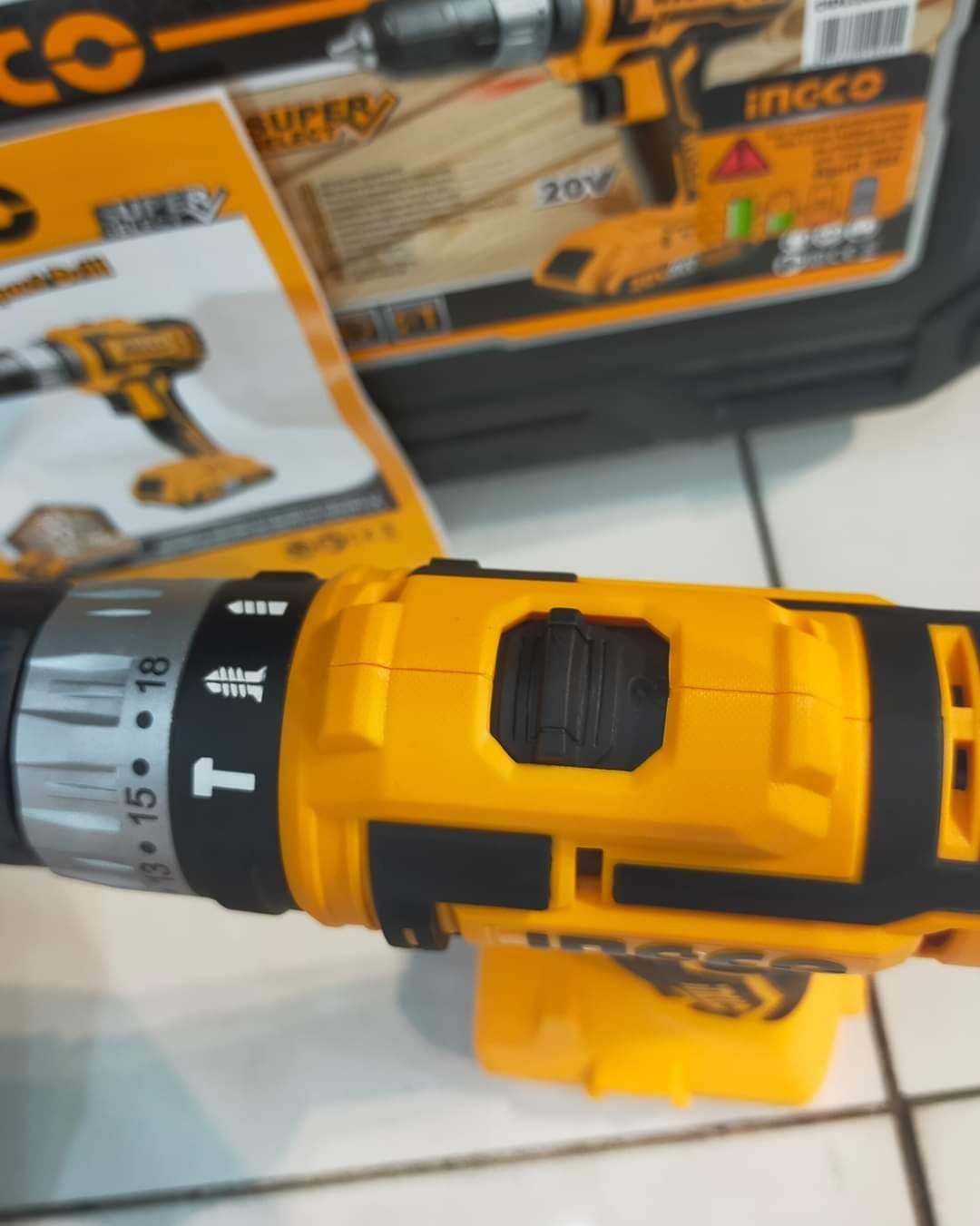 MÁY KHOAN BÚA DÙNG PIN 20V INGCO CIDLI200215 - HÀNG CHÍNH HÃNG