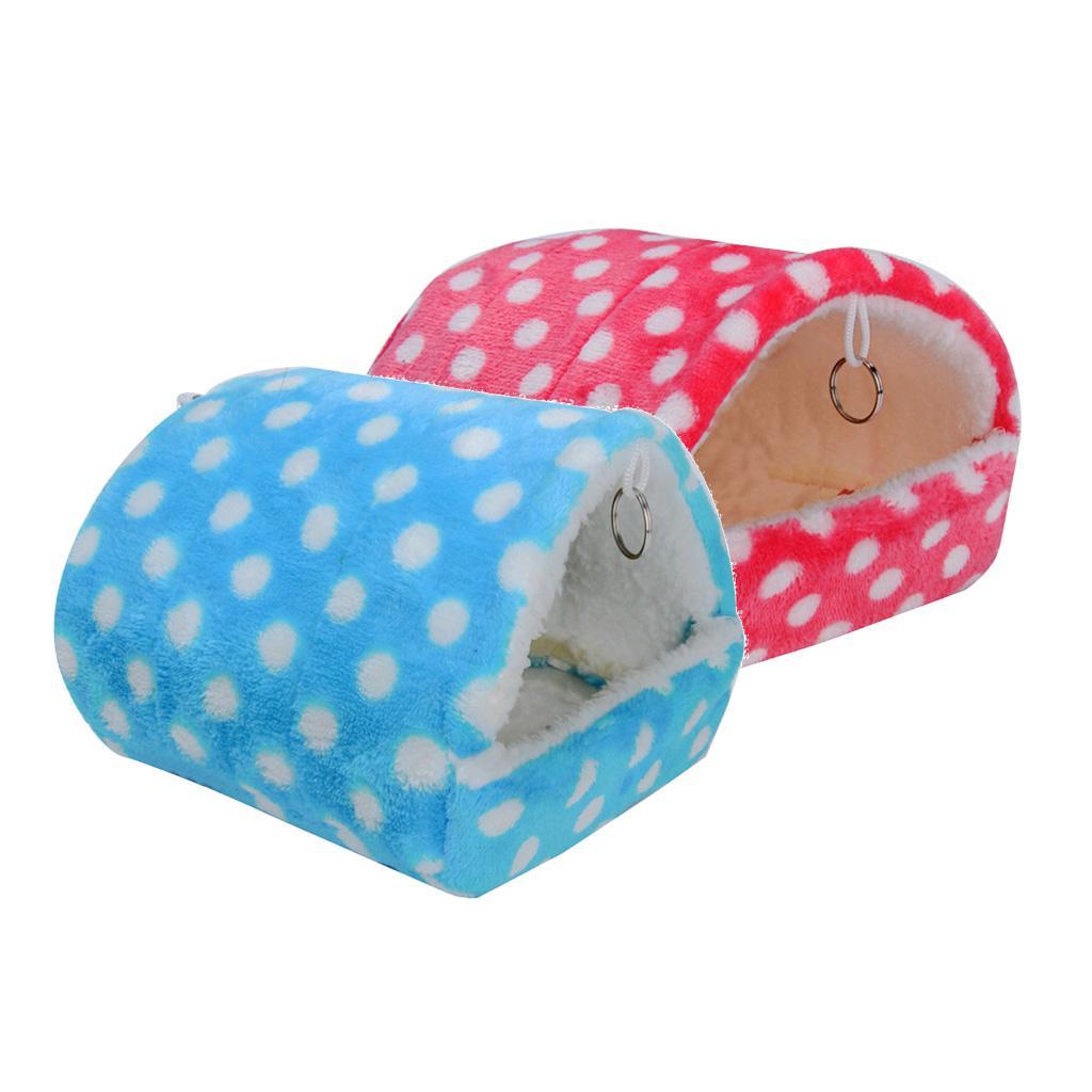 Pet Triangle Hammock Parrot Bird Small Animal House Warm Hut Nest