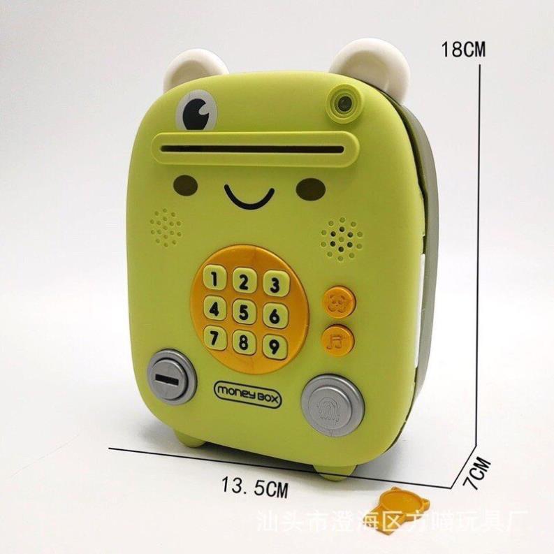 Két đựng tiền mini cho bé yêu, Hộp tiết kiệm mini có khóa, Heo bỏ tiền-Lợn bỏ tiền tiết kiệm- Hàng cao cấp