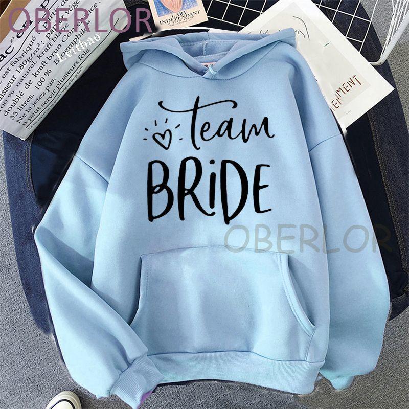 Áo hoodie Nam Nữ hoodie dài tay Team Bride thu đông