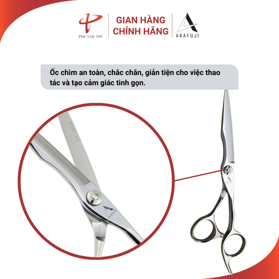 Kéo cắt tóc VIKO EA2-603 (size 6.0 inches)- Hàng chính hãng