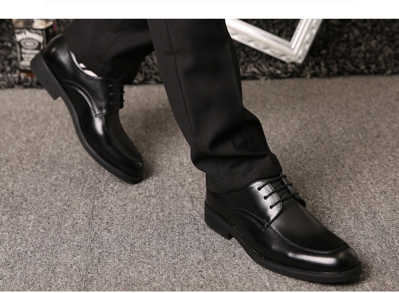 Giày nam da thật, giày công sở, giày tây giày doanh nhân giày giám đốc da thật phong cách Hàn Quốc  năm 2021 Mã 31527