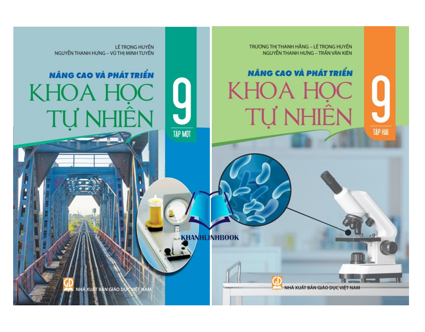 Sách - Combo nâng cao và phát triển khoa học tự nhiên 9 - tập 1 + 2