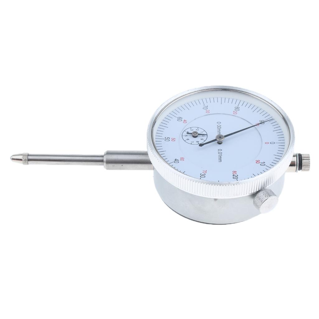 Chính Xác Mặt Số Kiểm Tra Đèn Chỉ Thị Có Con Trỏ Chính Xác Đo, Hệ Mét, 0-30 Mm