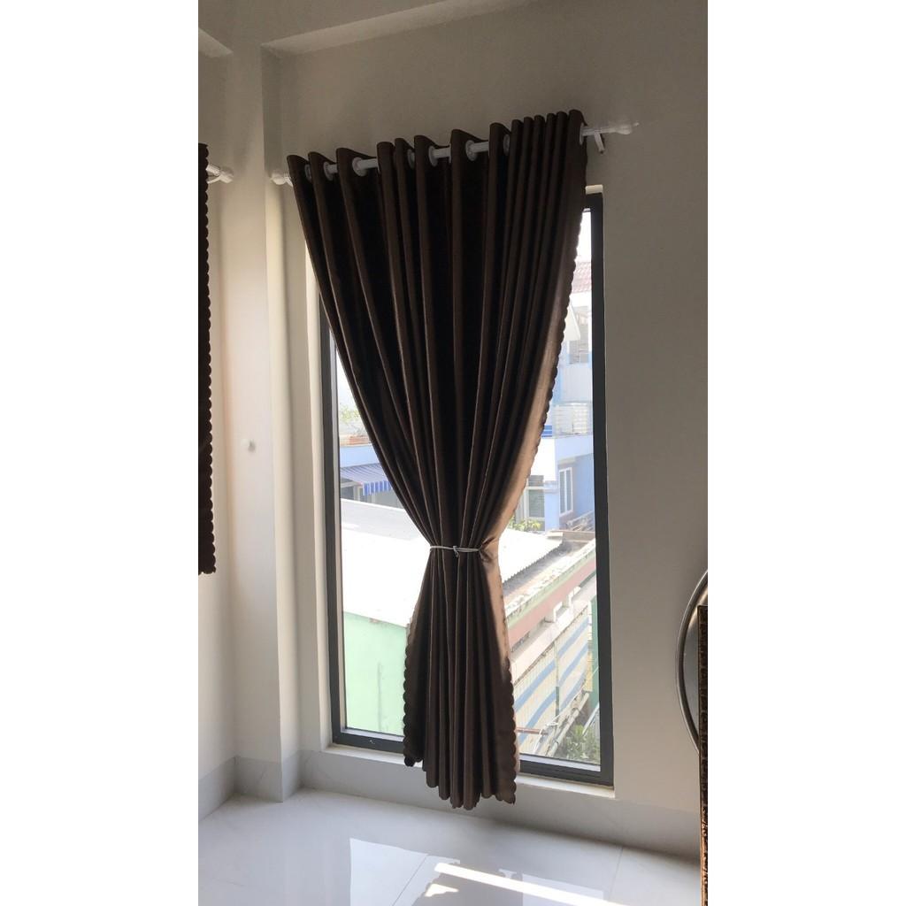 Rèm cửa chống nắng kích thước tùy chọn, rèm cửa sổ decor trang trí tường phòng